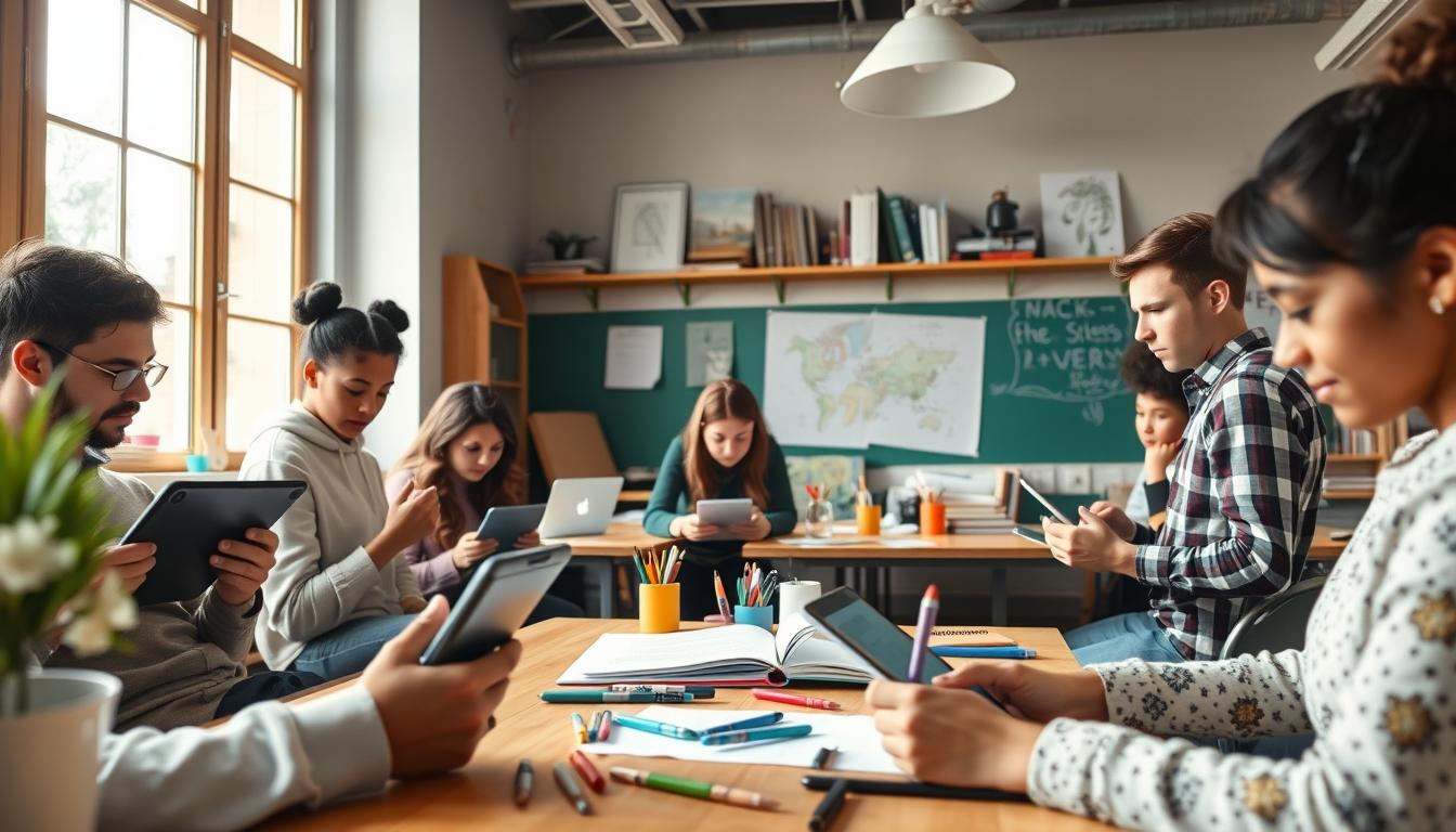 Campus and academic setting in New York